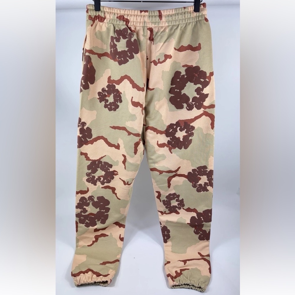 Denim Tears Cotton Wreath Sweatpants “Tan Camo” L NWT